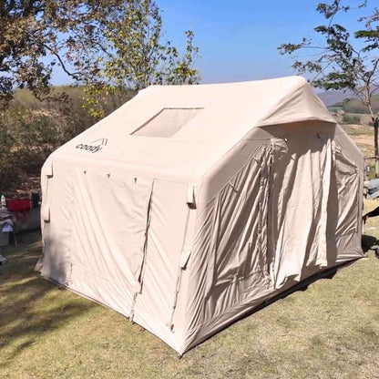 Coody 8 Beige Inflatable Tent House for Camping (1-4 person)