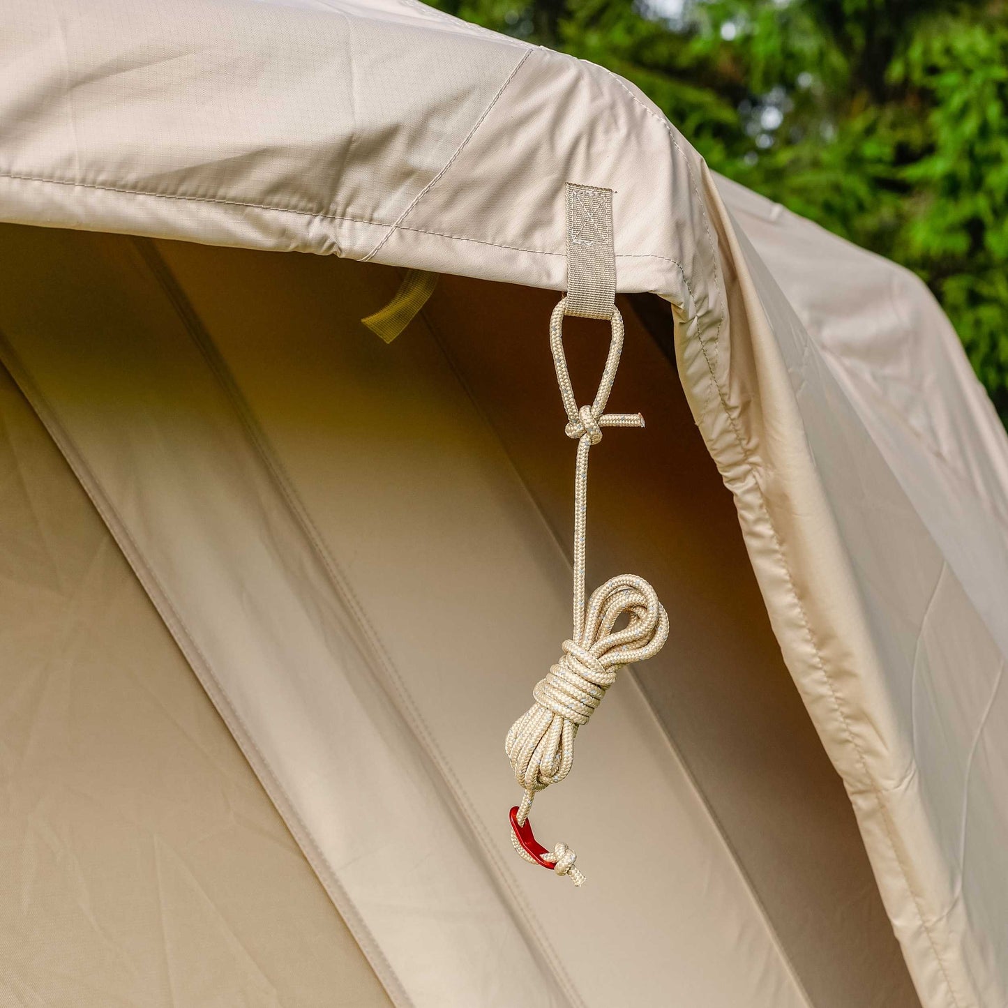 Coody Hub Pro Beige- Inflatable Tent for Camping (2-6 Person)