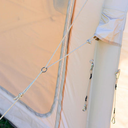 Coody Familia AirTent 17.2 Pro Beige- Inflatable Tent for Camping (2-10 Person)