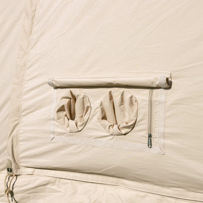 Coody Familia AirTent 17.2 Pro Beige- Inflatable Tent for Camping (2-10 Person)