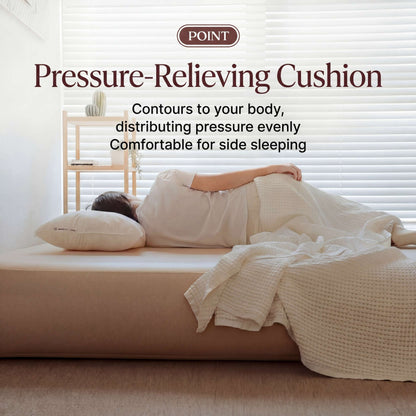 Coody Coreo Air Mattress Wide Queen (180 × 200 × 35 cm) – Structured Air Block Inflatable Bed, Compact Pack Design