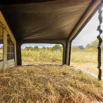 Coody AirTarp Forest Green - Inflatable Canopy for Tent 17.2, 13.6, Hub, 10.0