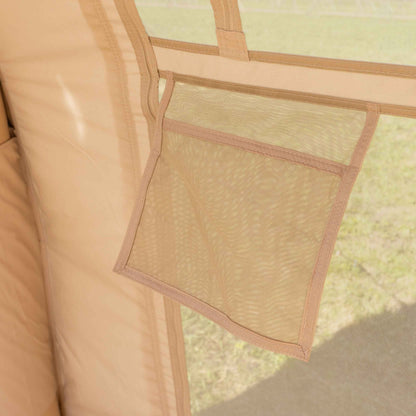 Coody Familia AirTent 17.2 Pro Beige- Inflatable Tent for Camping (2-10 Person)