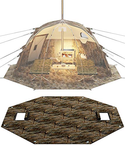RBM All-Seasons tent  UP-2 for 2-4 person + Wood Stove Caminus M + Three-Layer Floor