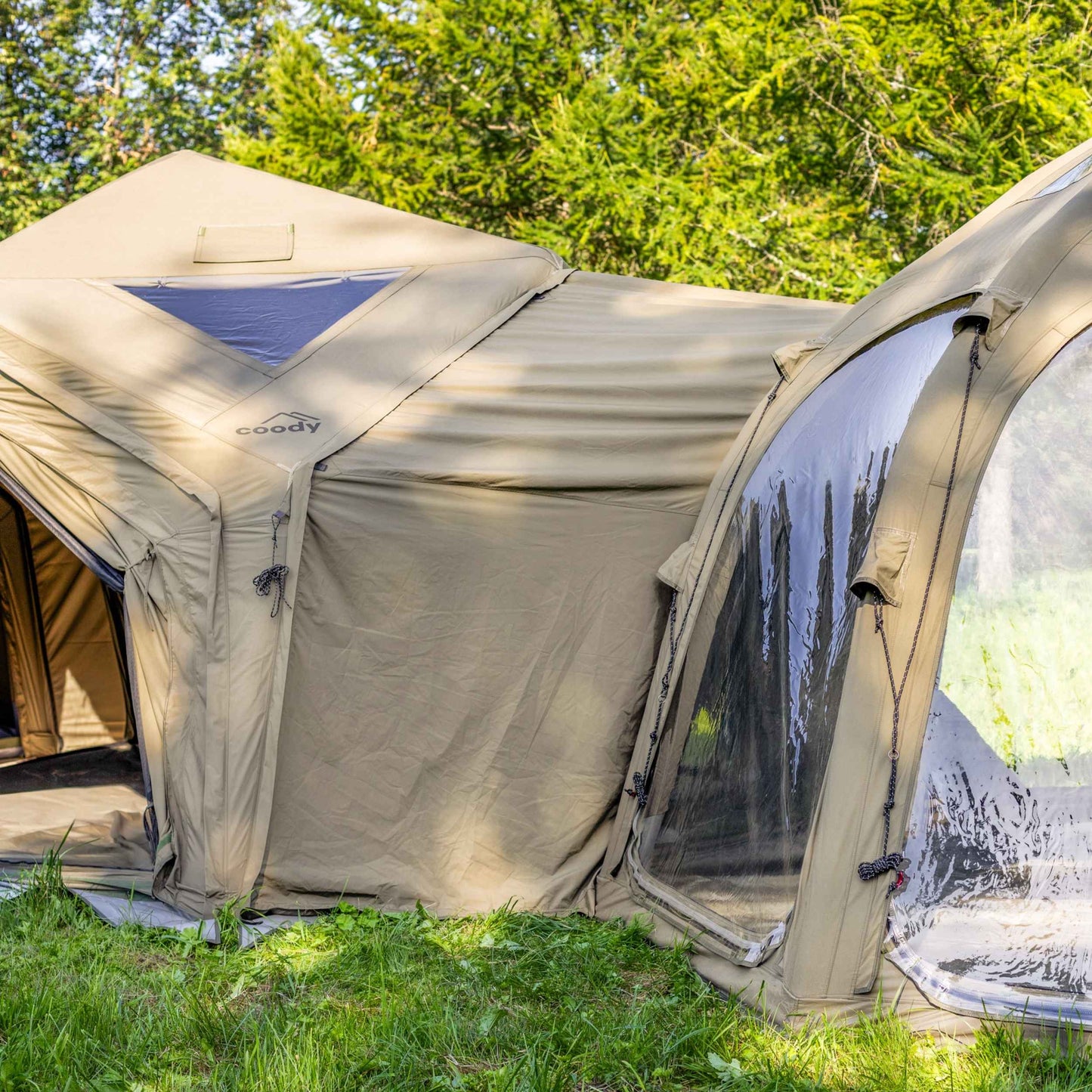 Coody Connector Aurora Dome-to-Tent(17.2, 13.6, Hub, 10)- Forest Green