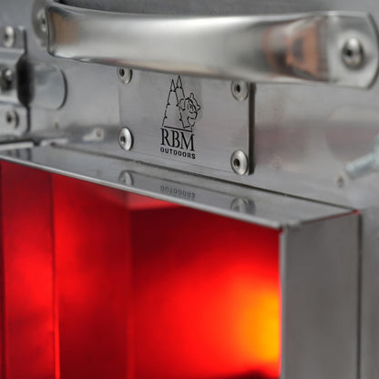 Small Wood Stove With Fire-Resistant Glass "Caminus S"