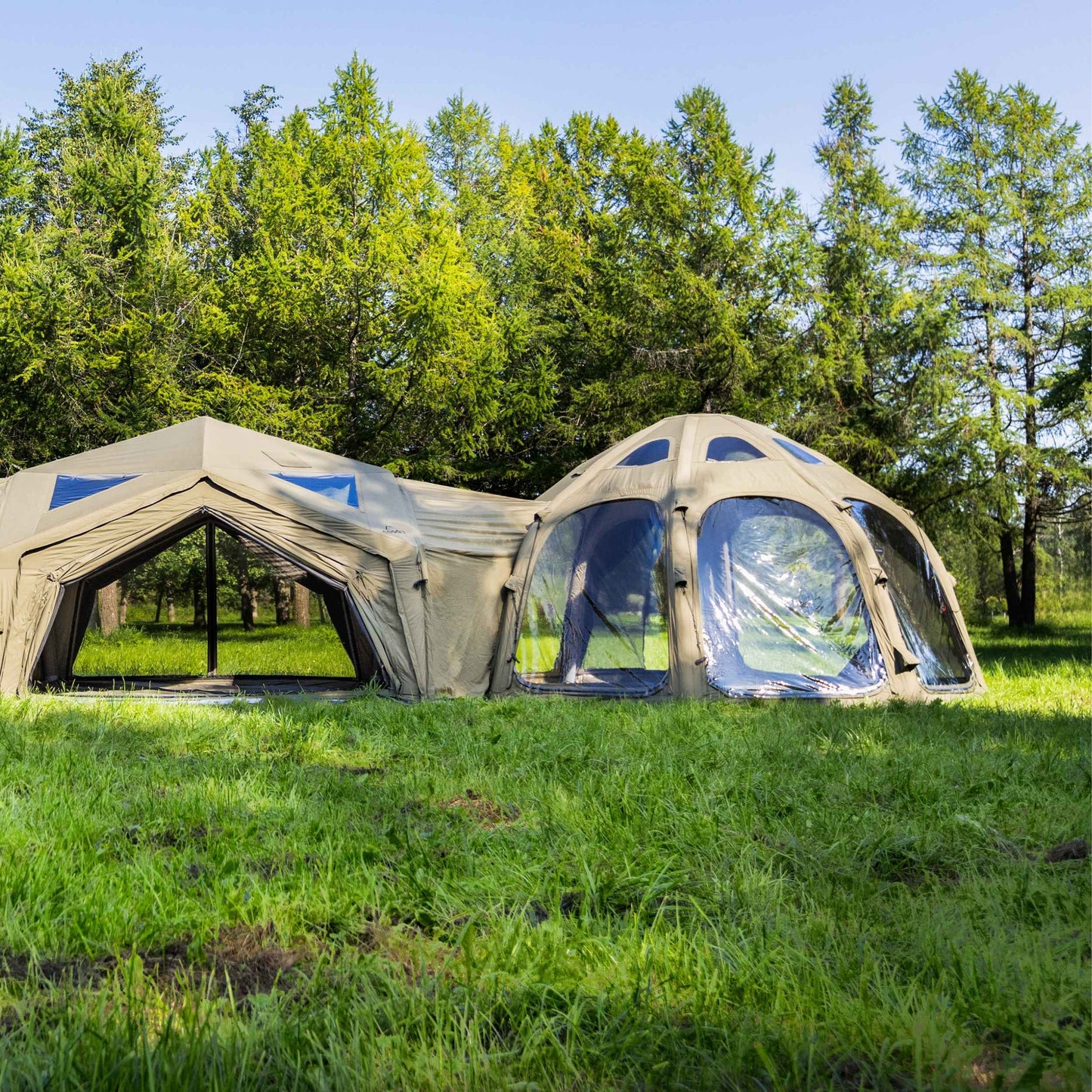 Coody Connector Aurora Dome-to-Tent(17.2, 13.6, Hub, 10)- Forest Green