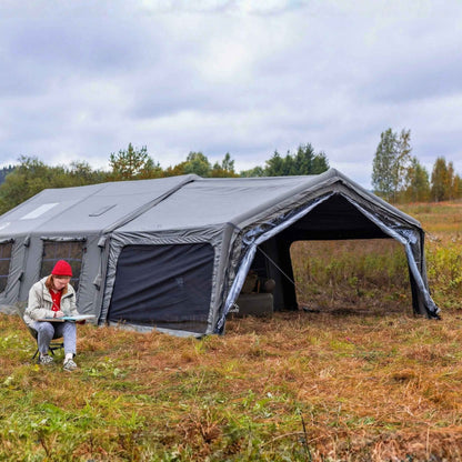 Coody AirTarp Gray - Inflatable Canopy for Tent 17.2, 13.6, Hub, 10.0