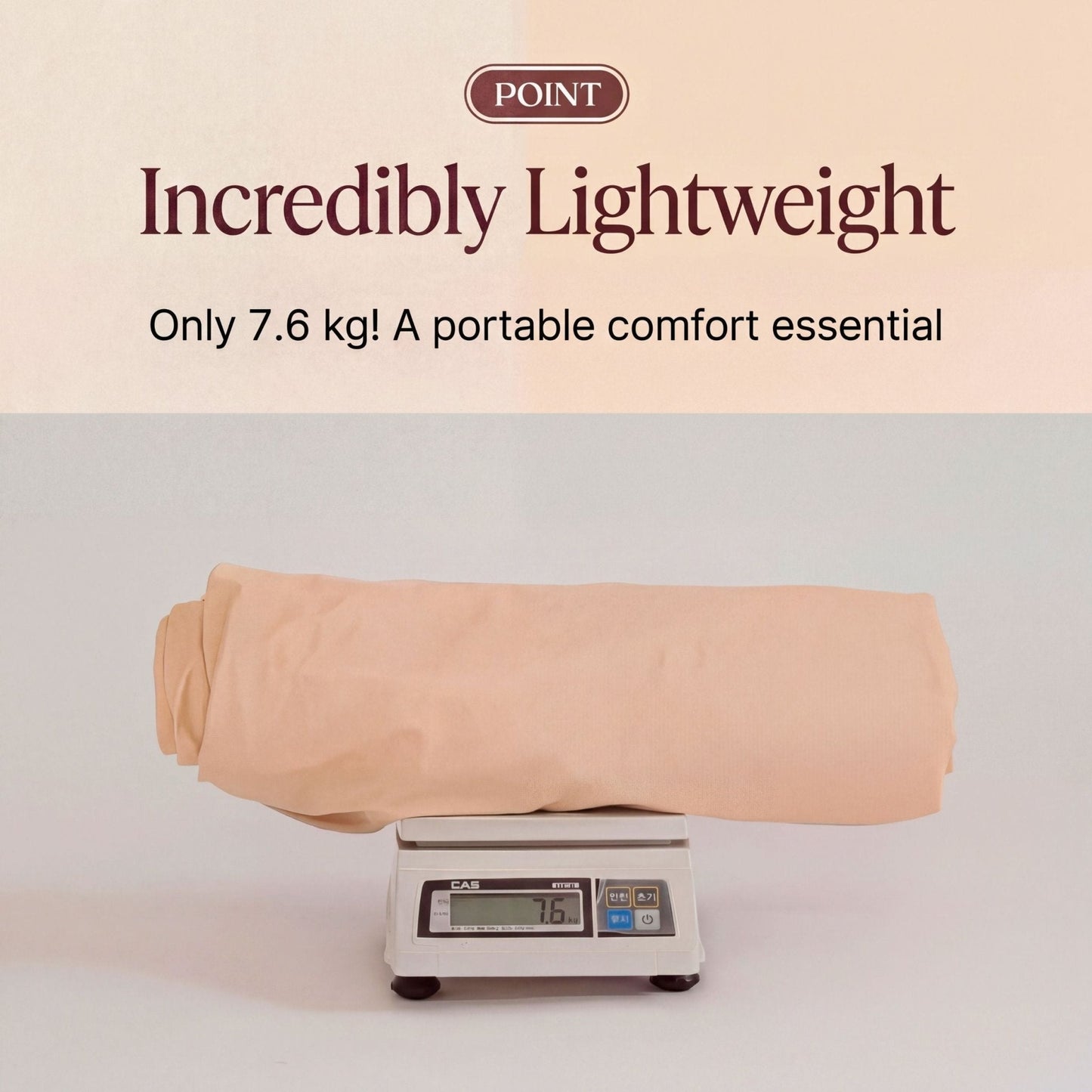 Coody Coreo Air Mattress Wide Queen (180 × 200 × 35 cm) – Structured Air Block Inflatable Bed, Compact Pack Design