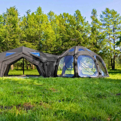 Coody Connector Aurora Dome-to-Tent(17.2, 13.6, Hub, 10)- Black