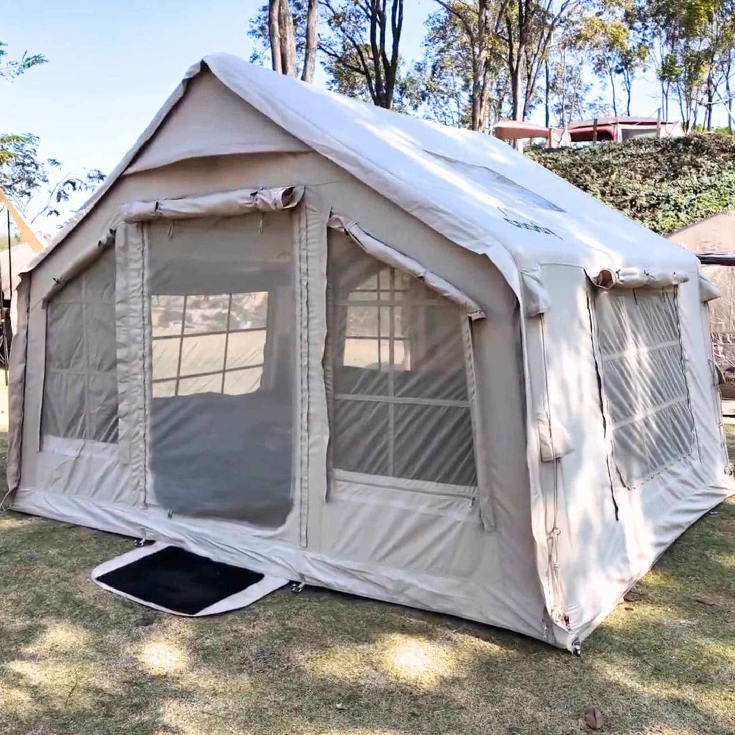Coody 8 Beige Inflatable Tent House for Camping (1-4 person)