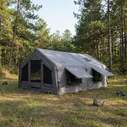 Coody 17.2 (Koala-7) Gray Inflatable Tent House for Camping (2-10 person)