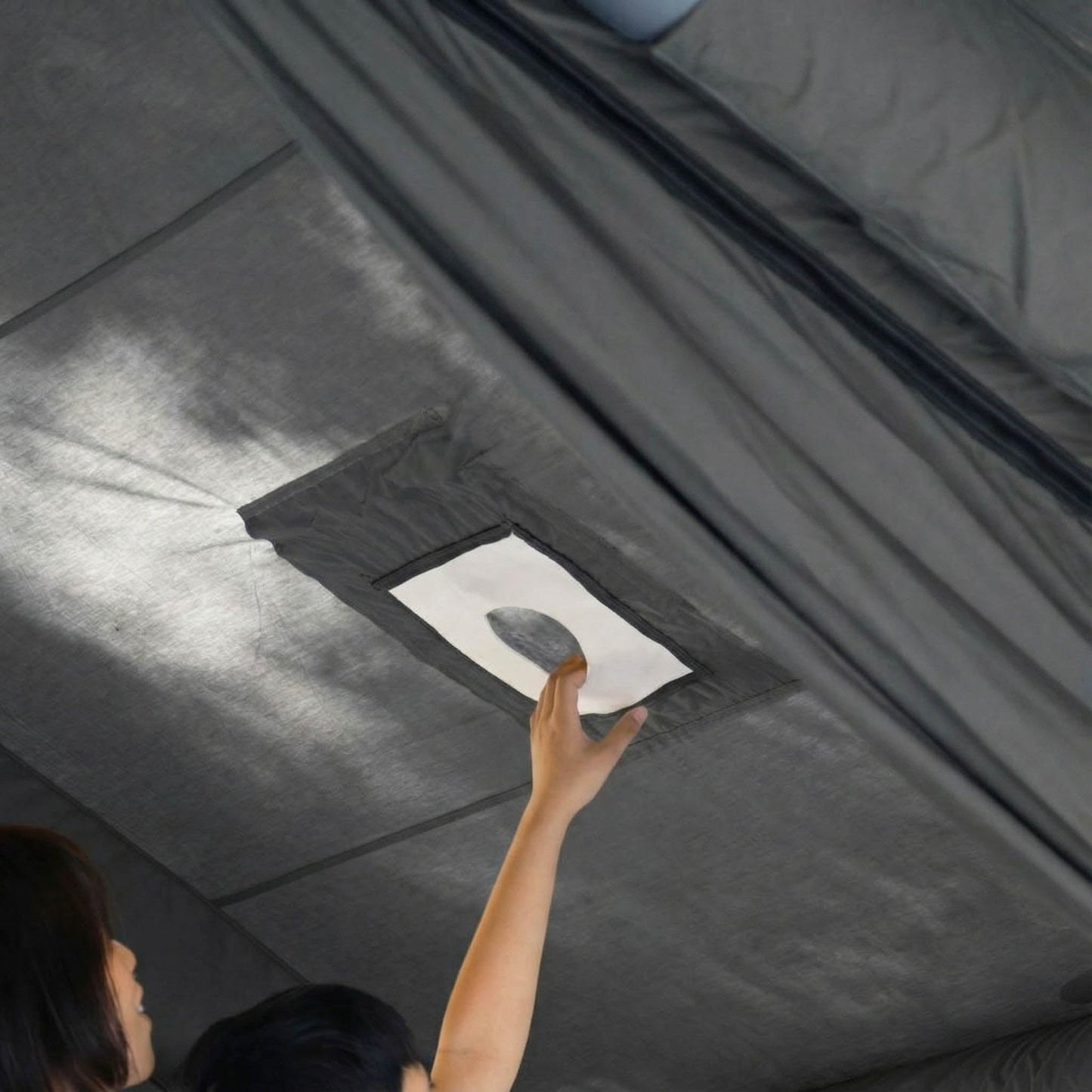 Coody 13.6 (Koala-5) Gray Inflatable Tent House for Camping (2-8 person)