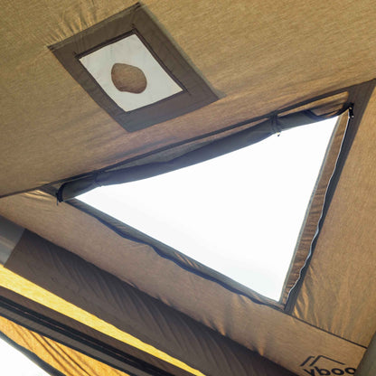 Coody Hub Forest Green (2-6 person) + Ground Sheet PVC + Carpet Coody Hub + Electric Pump