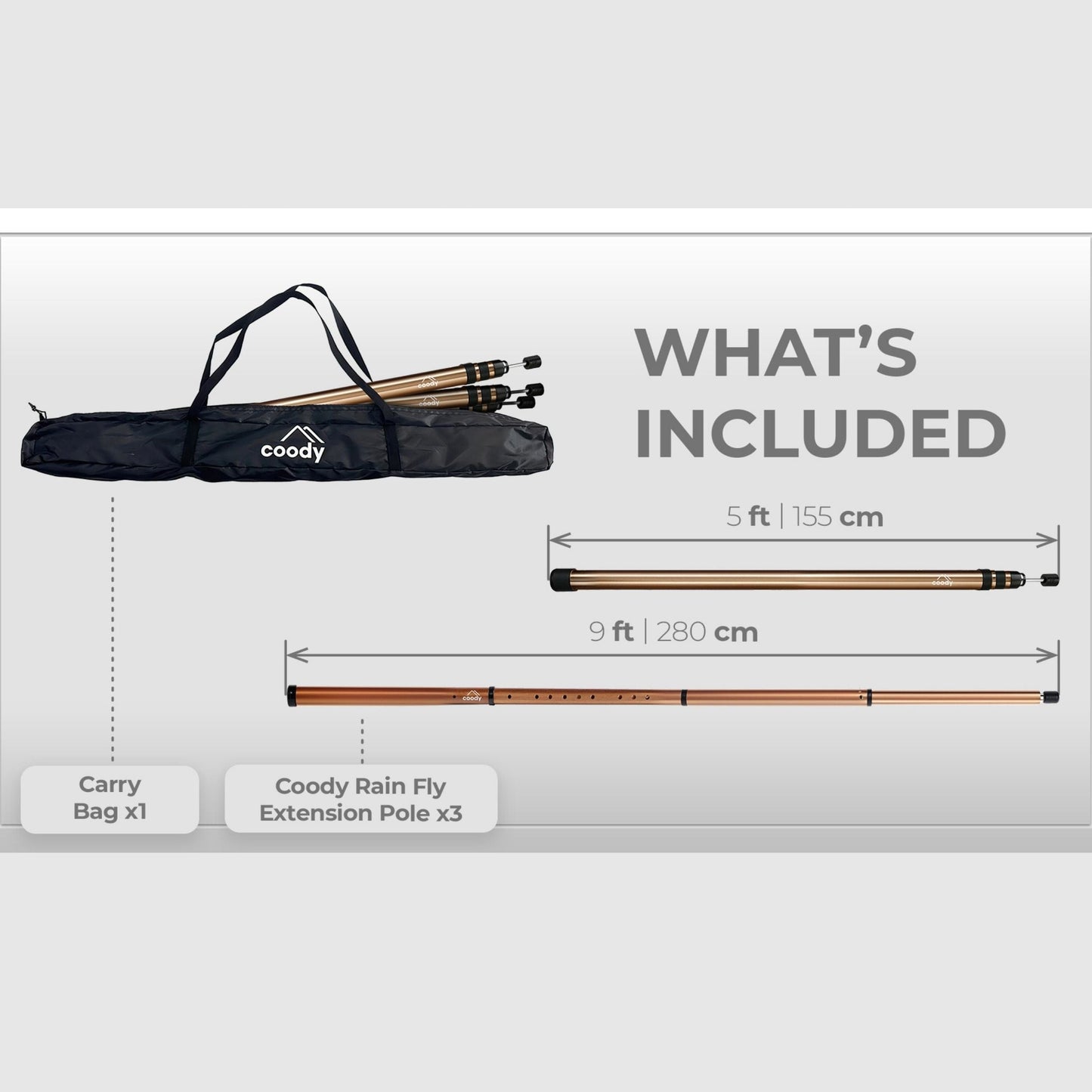 Coody pole tent