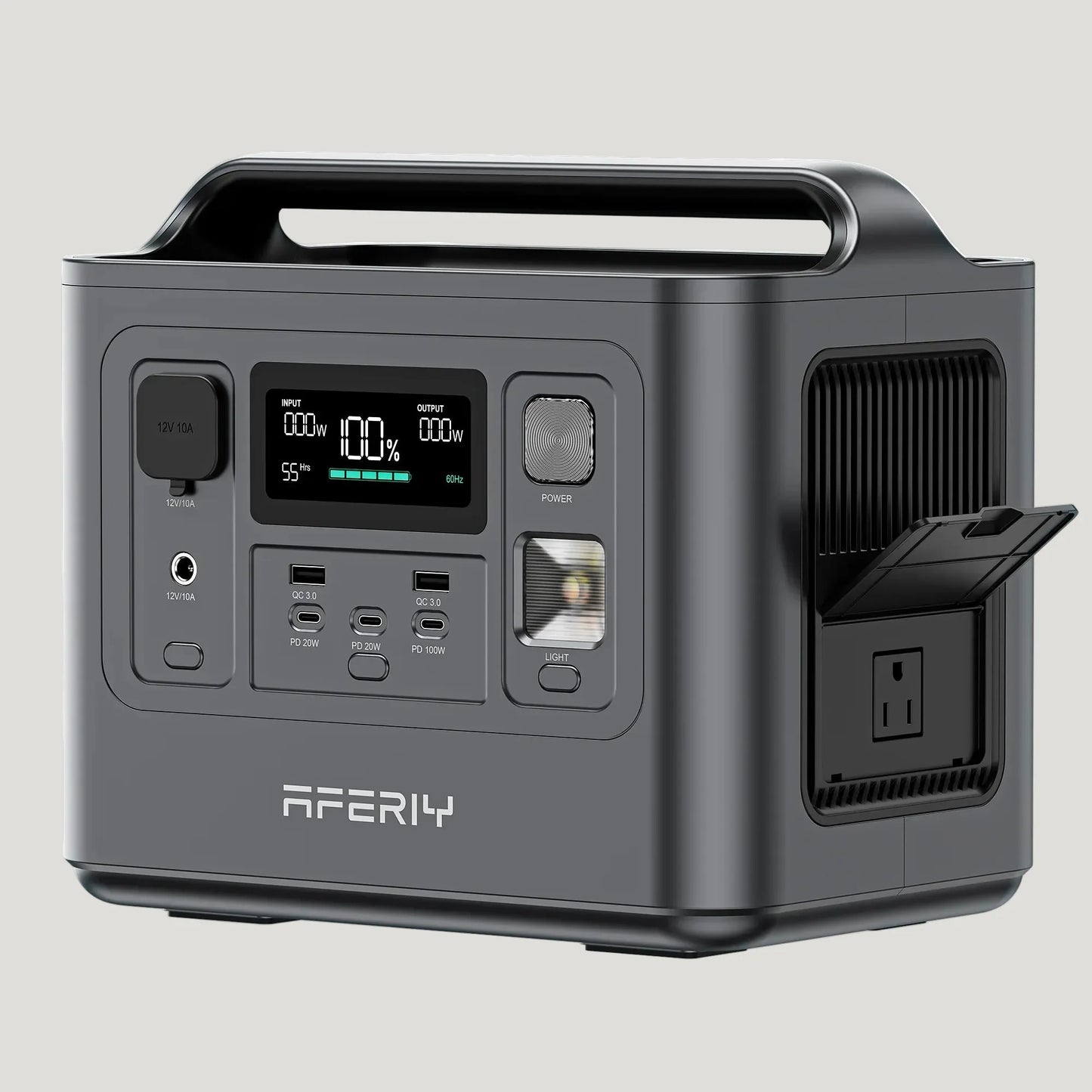 AFERIY | P010 Portable Power Station | 800W 512Wh