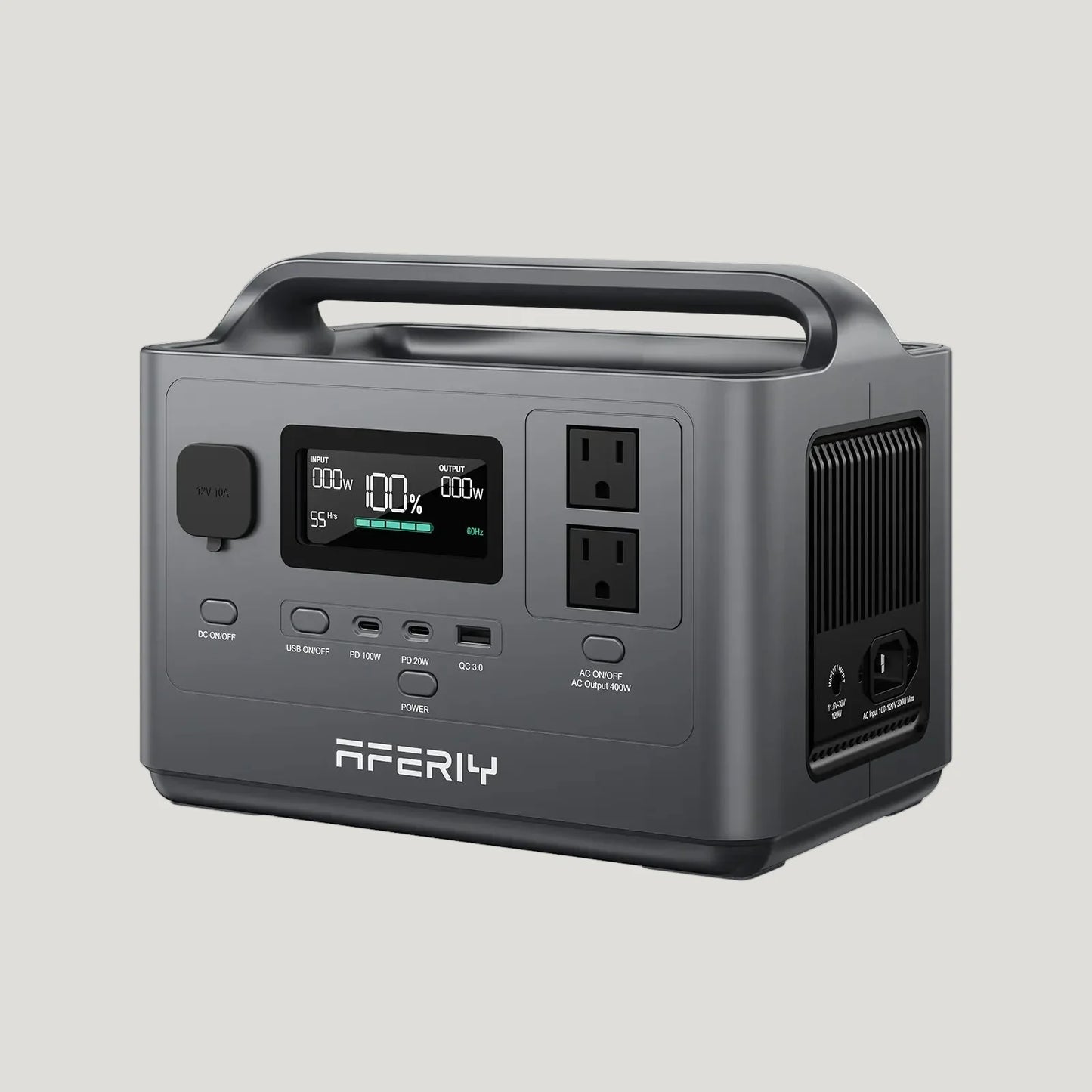 AFERIY | P040 Portable Power Station | 400W 256Wh