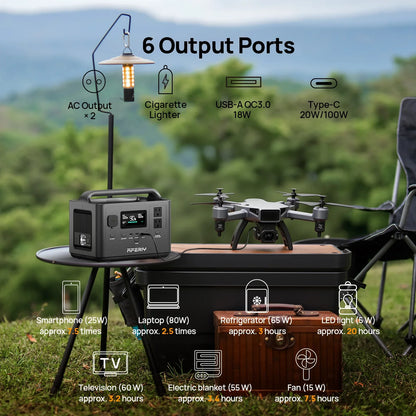 AFERIY | P040 Portable Power Station | 400W 256Wh