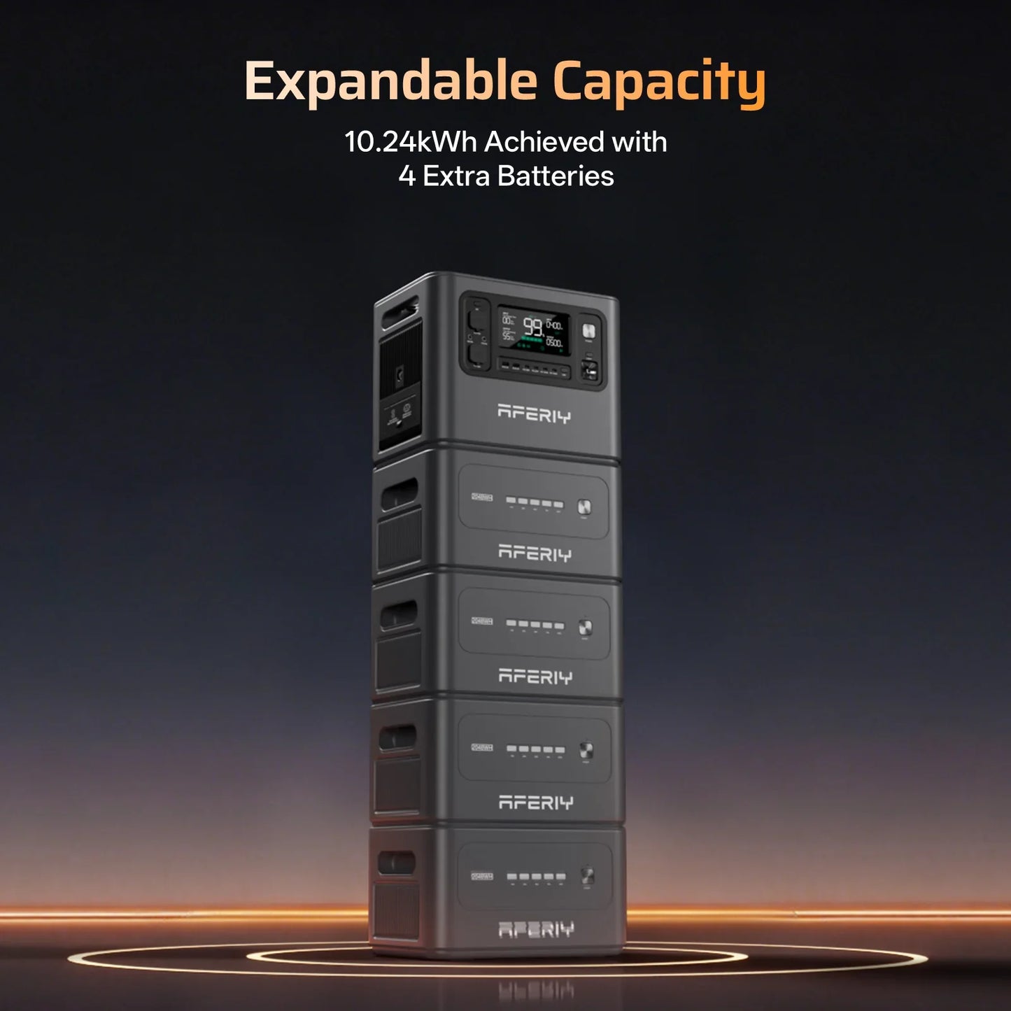 AFERIY | P280-B Expansion Battery | 2048Wh (Compatible with P280 Only)