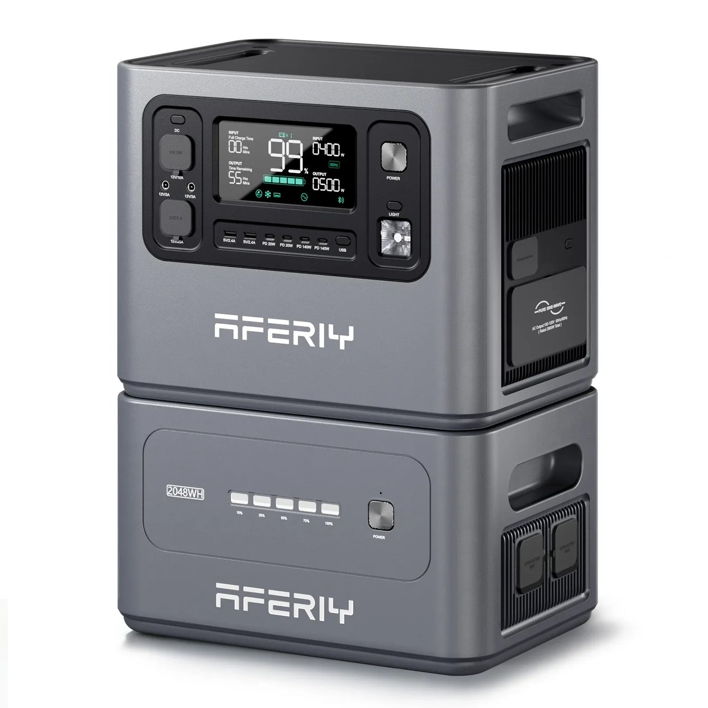AFERIY | P280-B Expansion Battery | 2048Wh (Compatible with P280 Only)