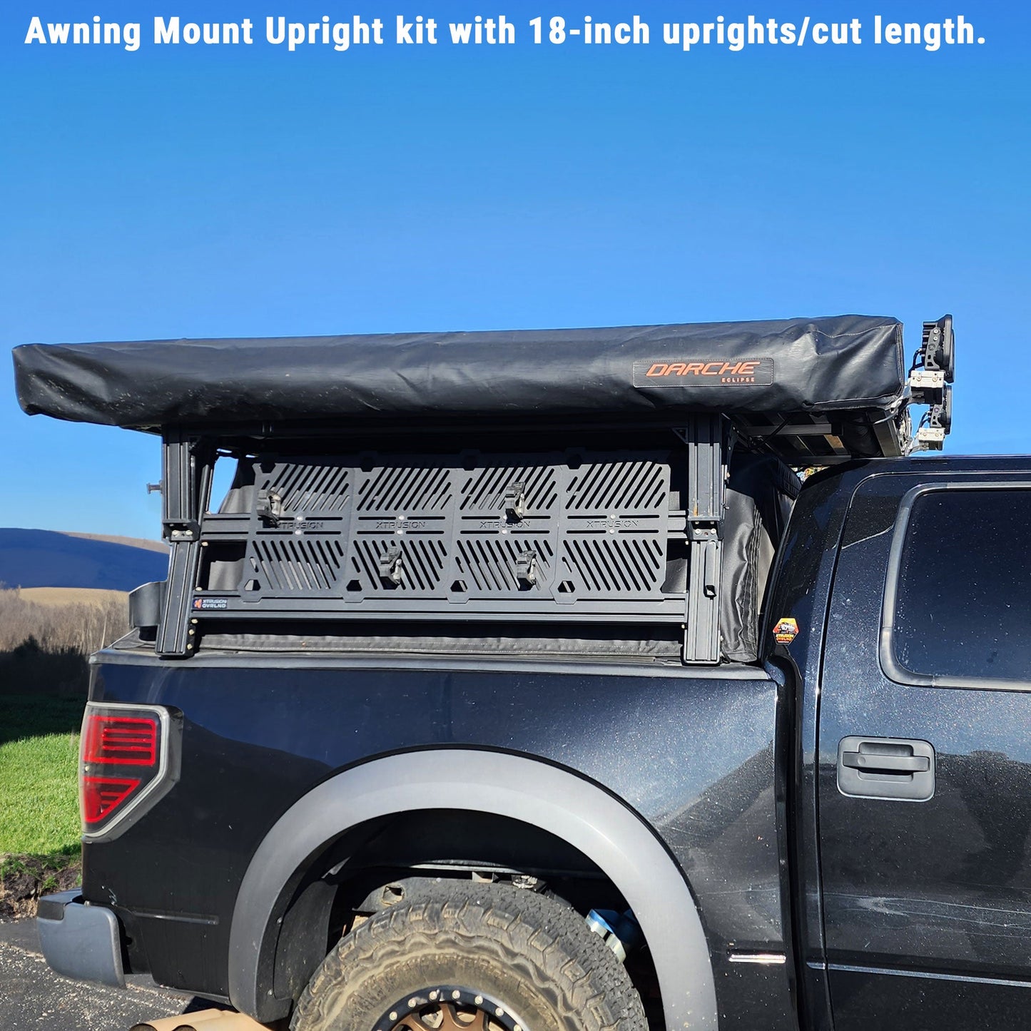 Xtrusion Overland XTR Awning Mount Upright Sub-structure