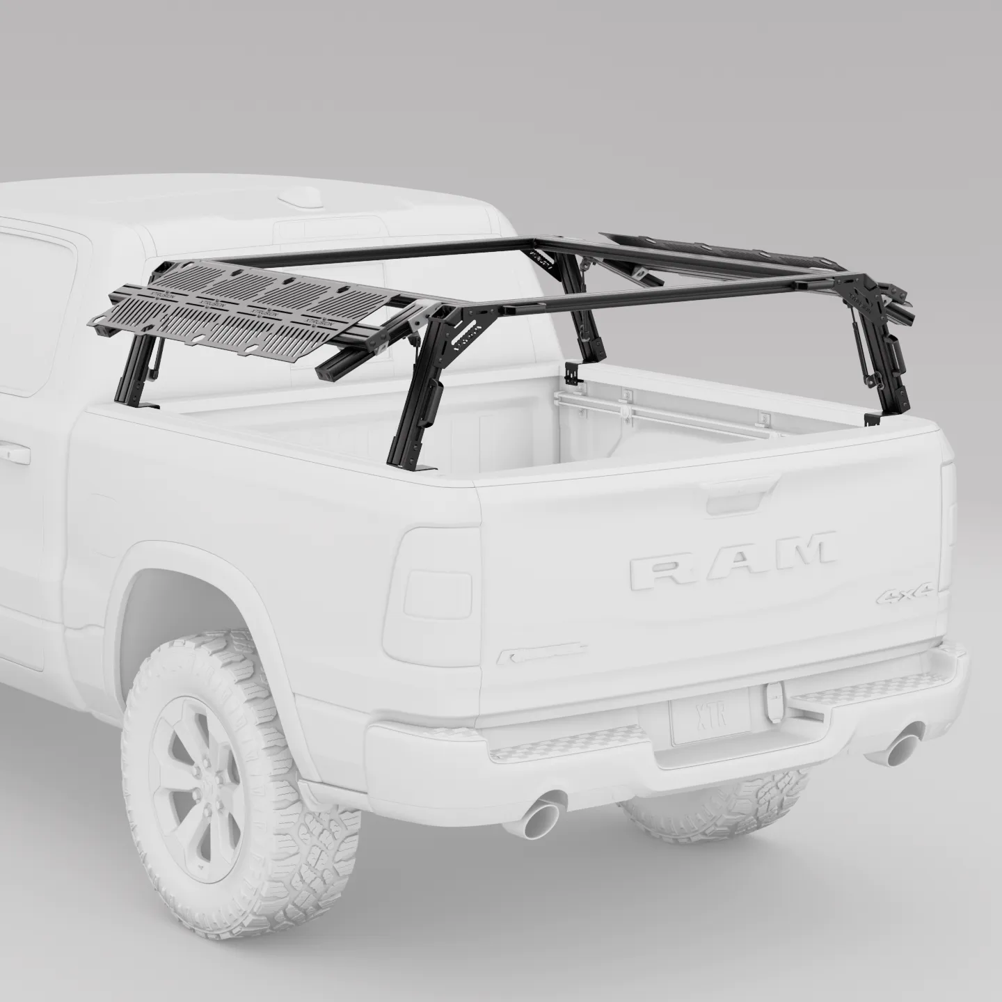 XTR1 Bed Rack for Dodge Ram HD - Straight Bed
