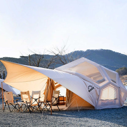 Coody | RBM Bestona Inflatable Tent for 2-4 Person (Beige)