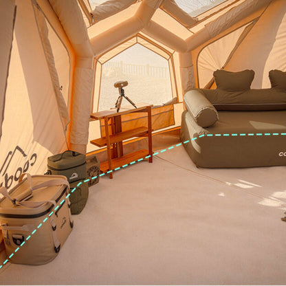 Coody | RBM Bestona Inflatable Tent for 2-4 Person (Beige)