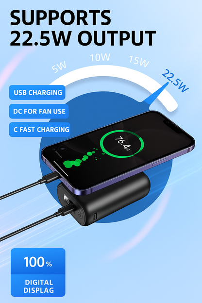LITEGUEST 20000 mAh Ultra-Compact Charging 22.5W USB-C Power Bank Gear