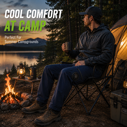 LITEGUEST Smart Air-Conditioned Fan Cooling Pants – USB Dual Fans