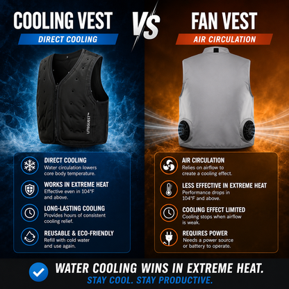 LITEGUEST Water-Cooled Cooling Vest – Battery-Free Heat Relief