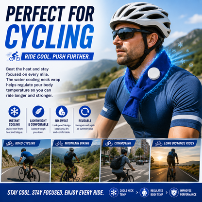 LITEGUEST Summer Water Cooling Neck Wrap – Outdoor Heat Relief