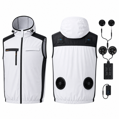 LITEGUEST Hooded TEC Cooling Vest – Dual Semiconductor Cooling