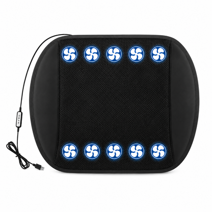 LITEGUEST Fan-Cooling Seat Cushion – USB-Powered Summer Comfort