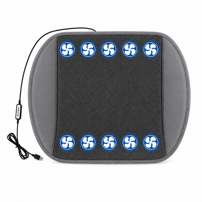 LITEGUEST Fan-Cooling Seat Cushion – USB-Powered Summer Comfort