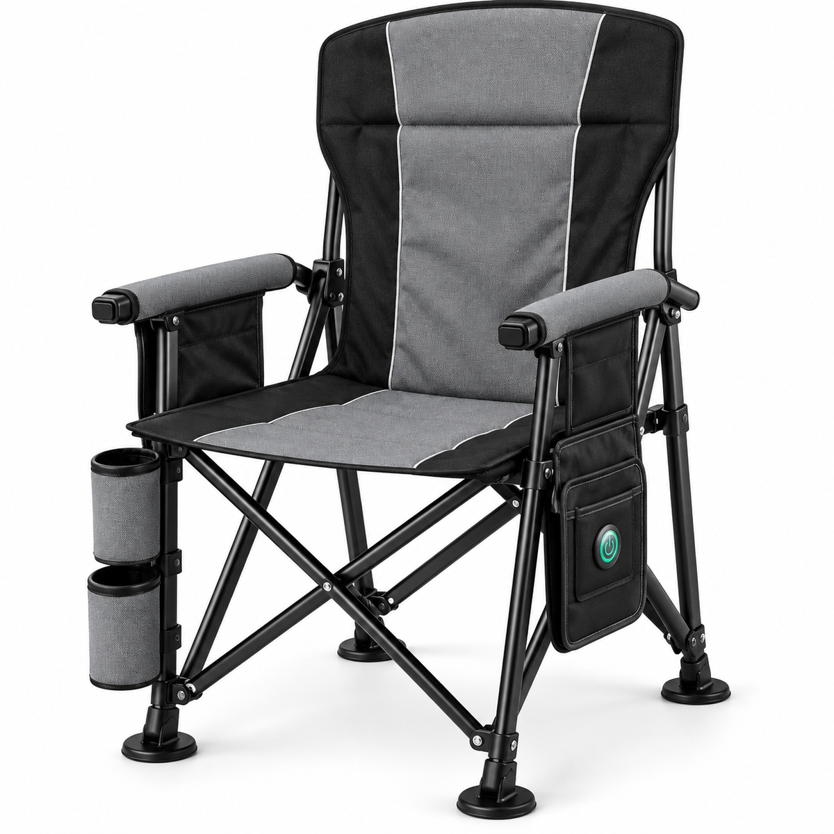 LITEGUEST Heated Camping Chair | USB Heated Folding Chair