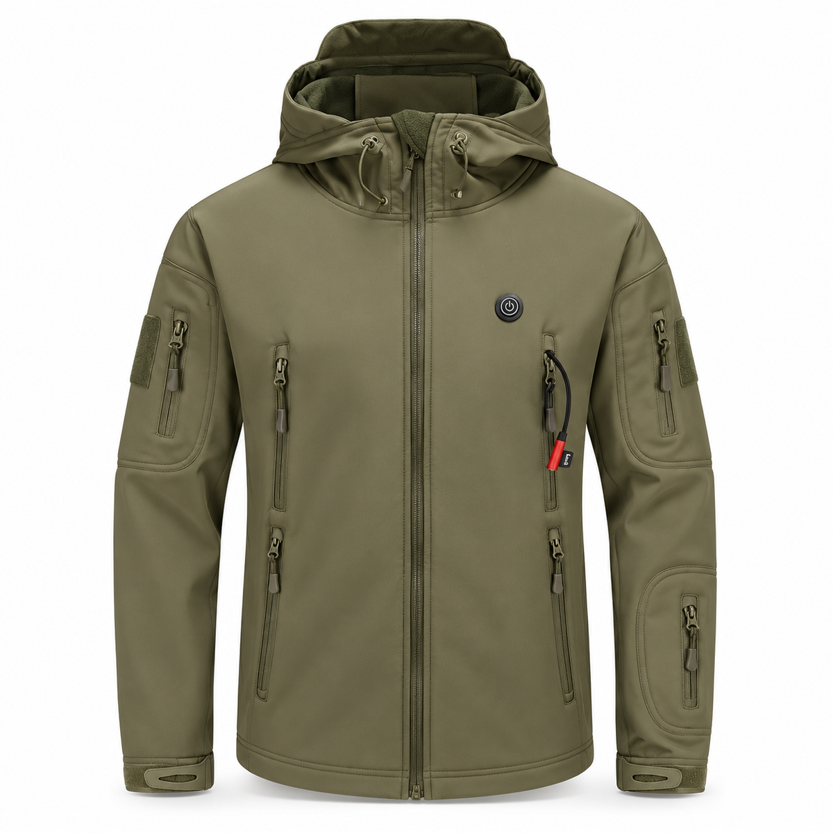 LITEGUEST 7-Zone Heated Camo Jacket Waterproof Outdoor for Winter