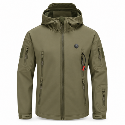 LITEGUEST 7-Zone Heated Camo Jacket Waterproof Outdoor for Winter