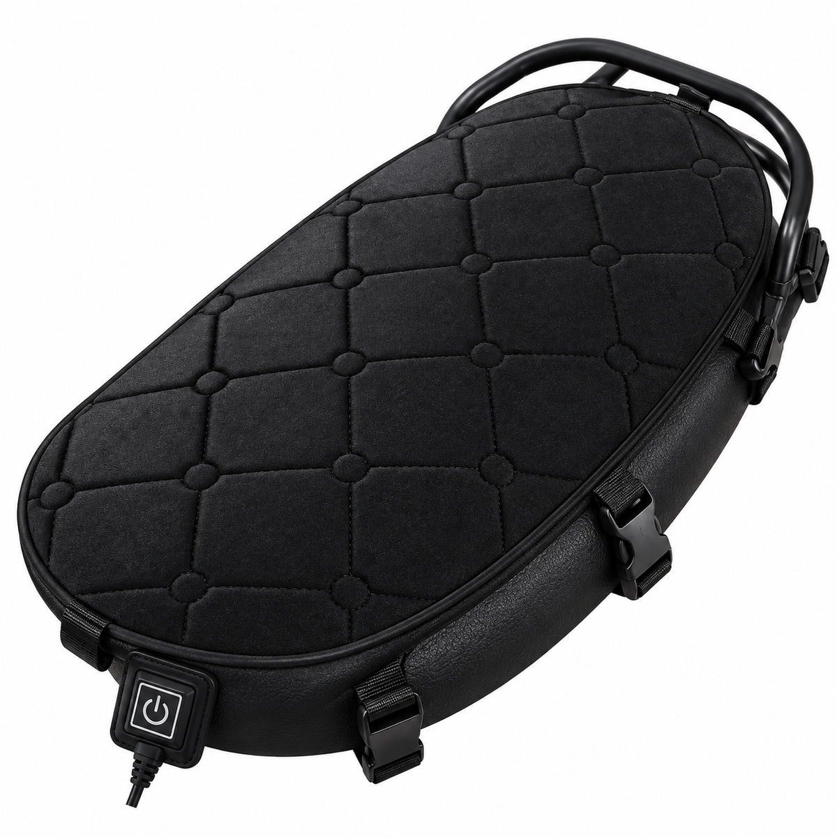 LITEGUEST Heated Motorcycle Seat Cover for Cold Weather Riding