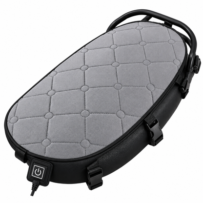 LITEGUEST Heated Motorcycle Seat Cover for Cold Weather Riding