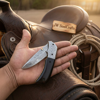 Rosewood Ridge Folder Knife 6" Handmade Rosewood Handle Liner Lock