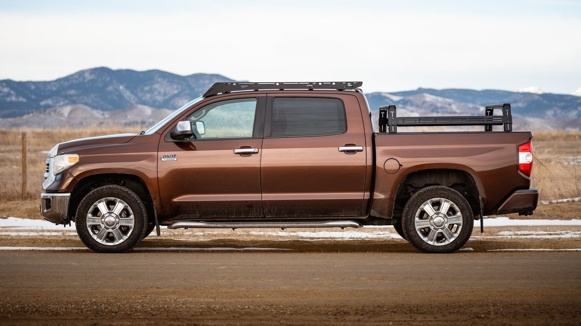 Toyota Tundra Mid Height PAK System Bed Rack - Sherpa Equipment Company