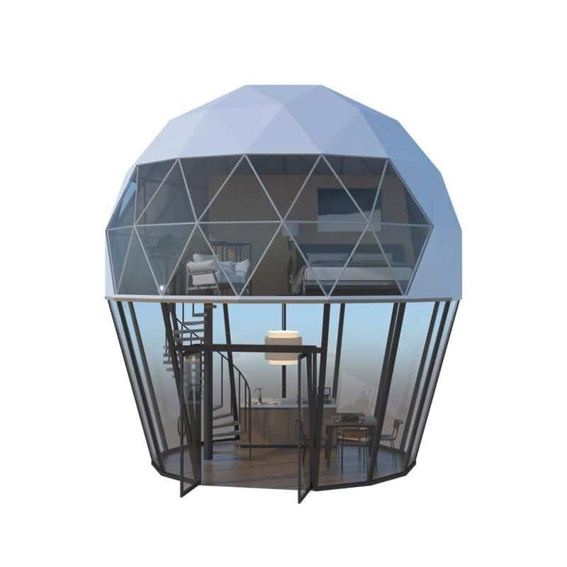 Domespaces DSDP Duplex Domes | Luxury Two-Story Glamping