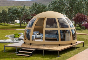 Domespaces Polaris TYL Eco-Friendly Glamping Tents