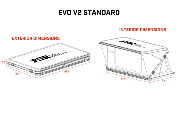 Freespirit Recreation Evolution V2 Hard Shell Rooftop Tent