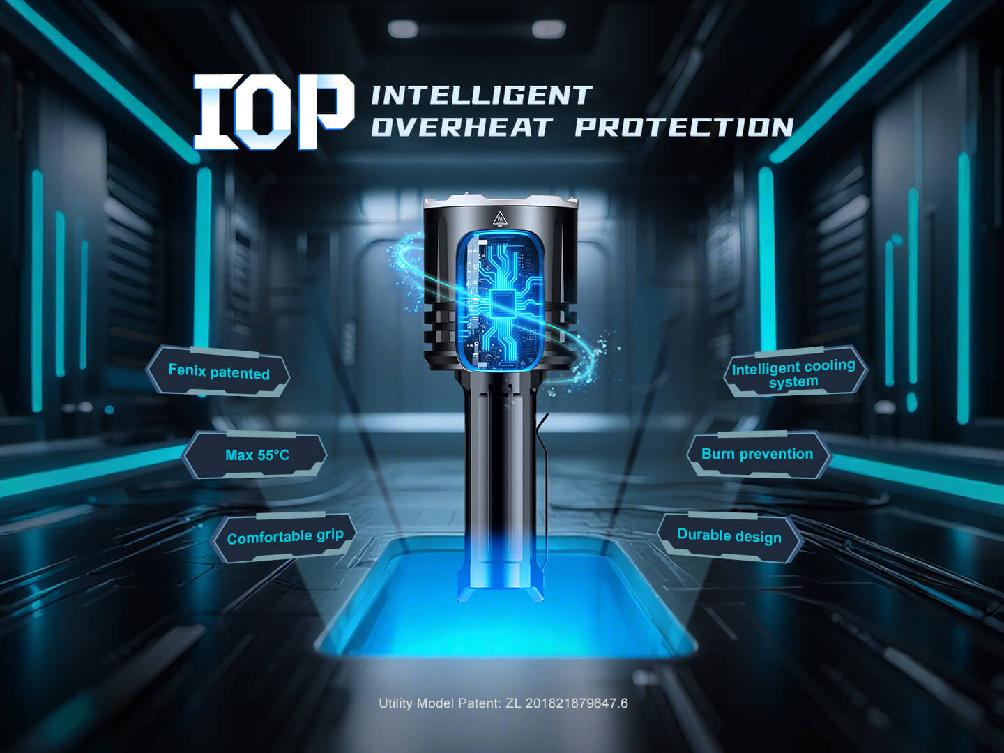 Fenix LR35R PRO Rechargeable Palm-Sized Searchlight