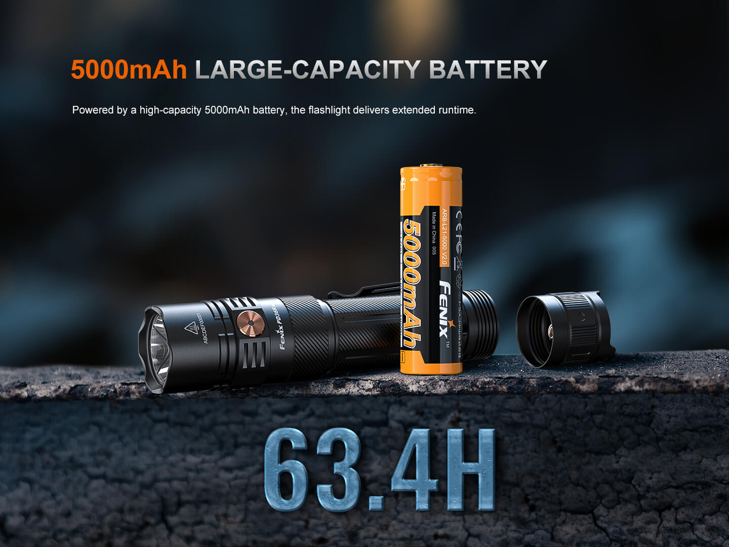Fenix PD36R ACE Customizable Multi-Mode Flashlight