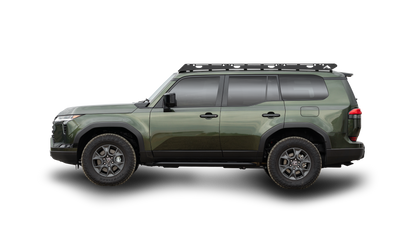 Sherpa The Atlas Roof Rack for 2024 Toyota Land Cruiser Lexus GX550 Full-Length Black