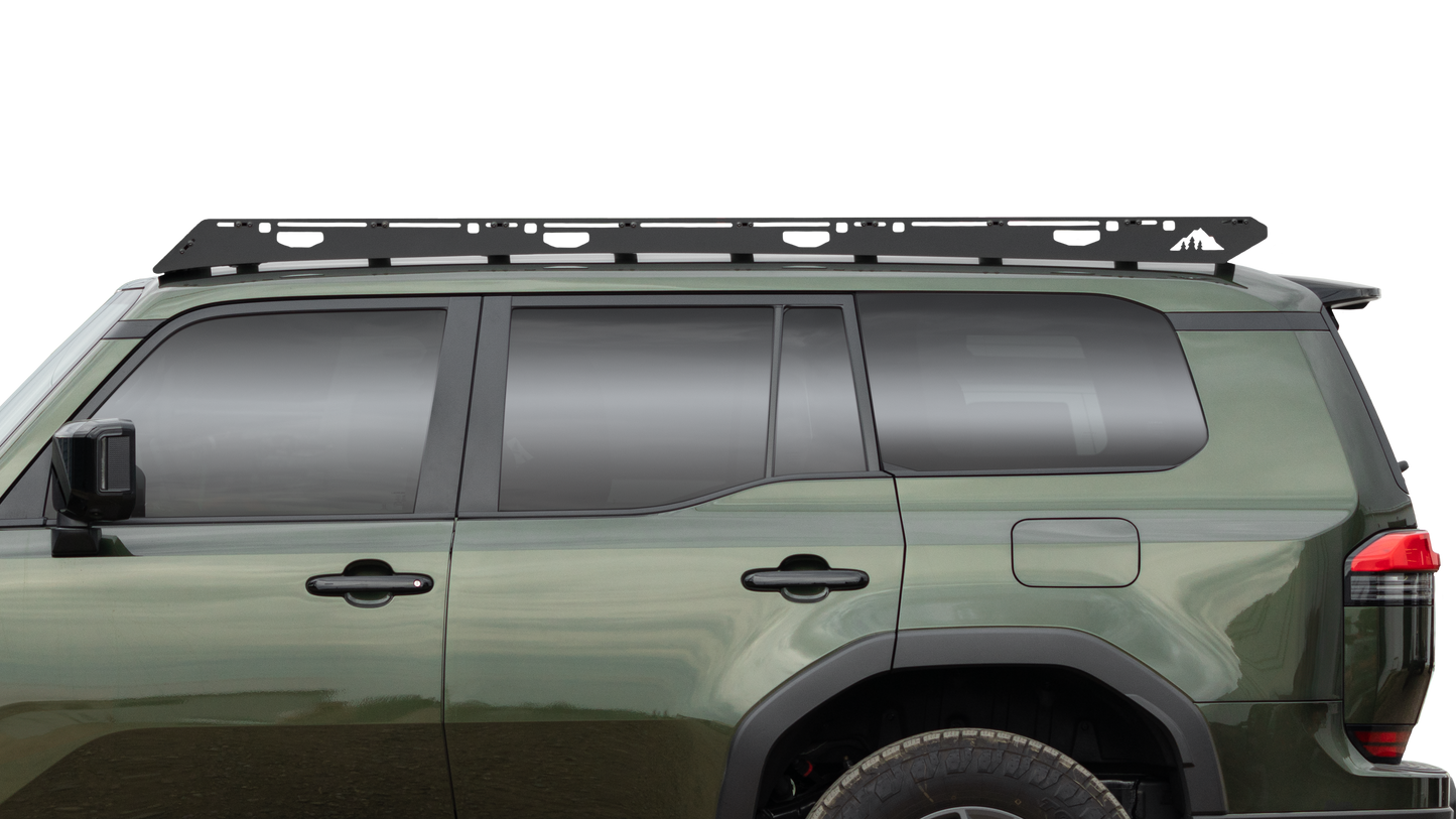 Sherpa The Atlas Roof Rack for 2024 Toyota Land Cruiser Lexus GX550 Full-Length Black