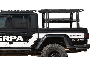 Jeep Gladiator Rack Height PAK System Bed Rack - Sherpa Equipment Company